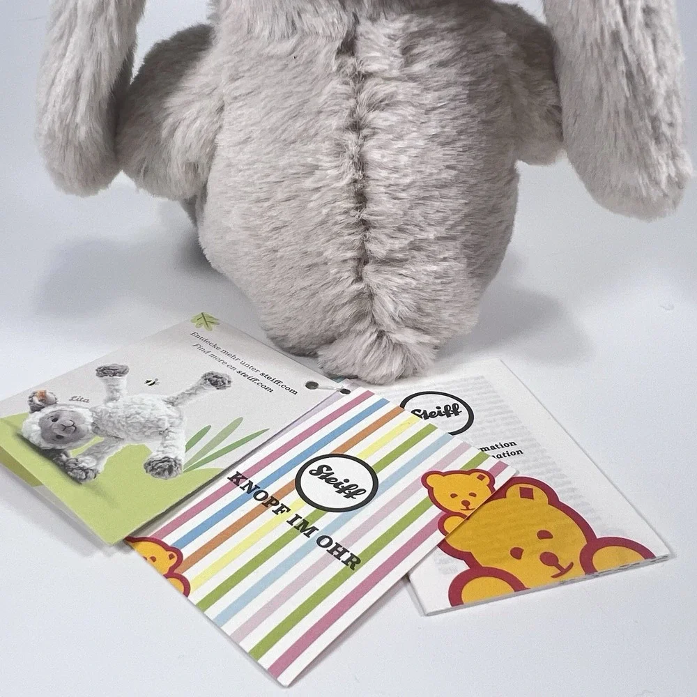 Steiff Hoppie Hase Bunny Rabbit Plush 18cm 7